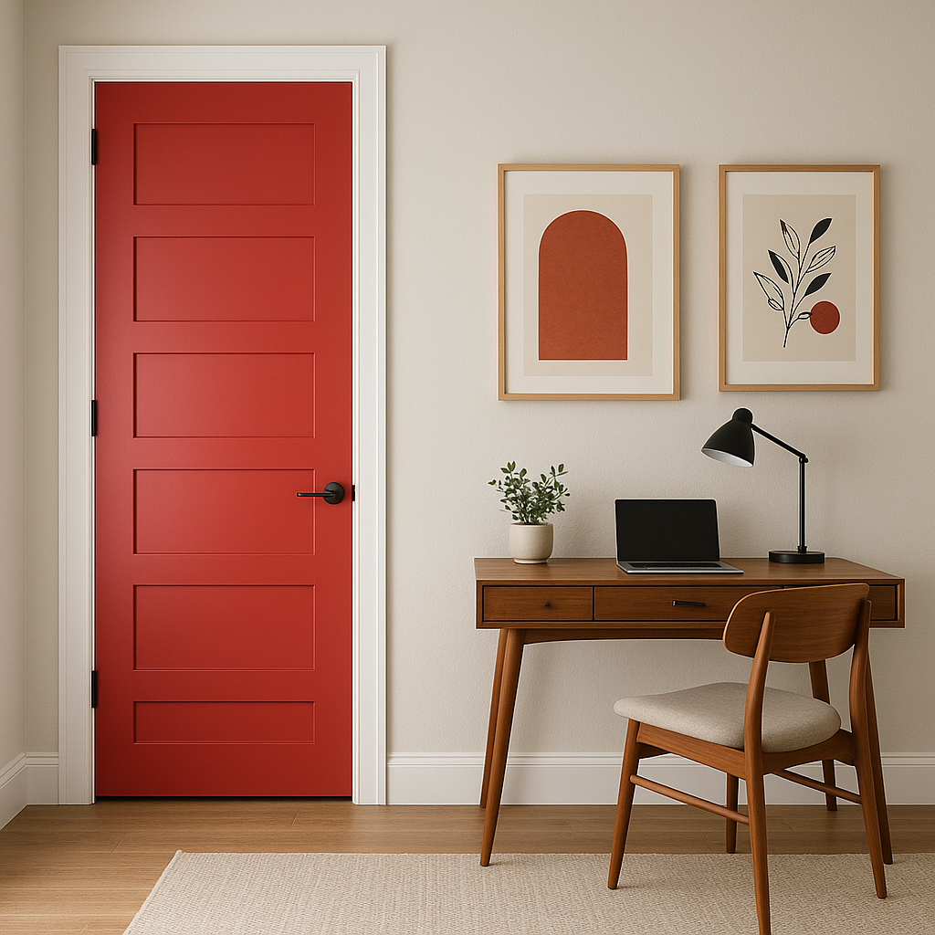 Benjamin Moore Poppy (1315): A Bold and Sophisticated Statement Color.