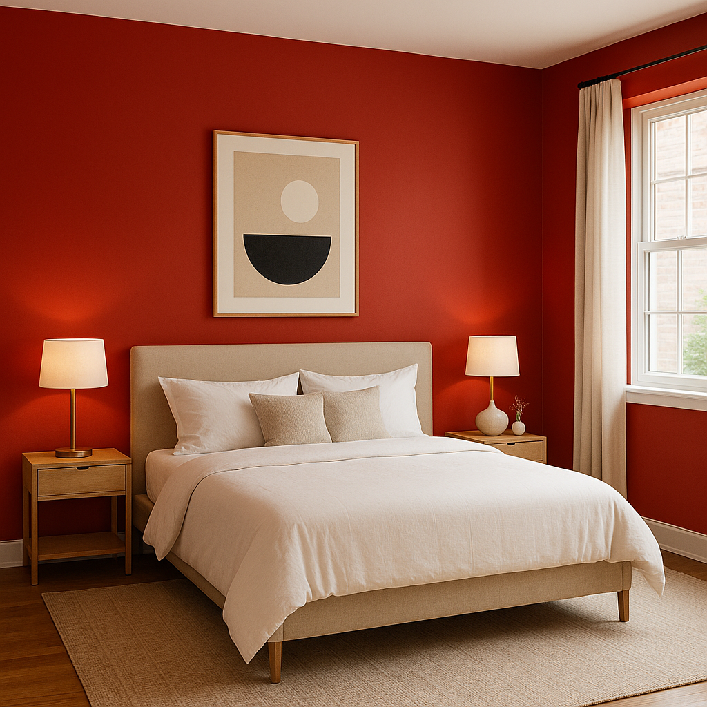 Benjamin Moore Poppy (1315): A Bold and Sophisticated Statement Color.