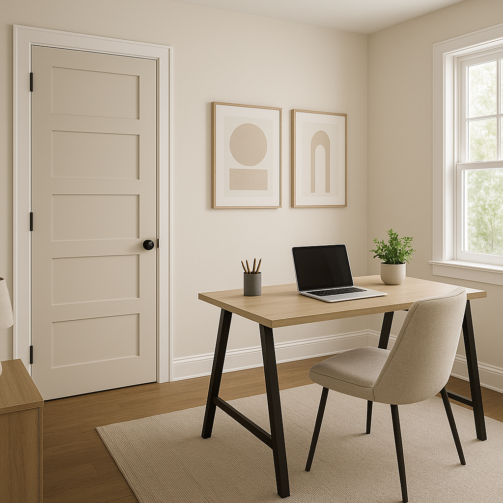Benjamin Moore Portland (2109-60): A Serene and Sophisticated Neutral.
