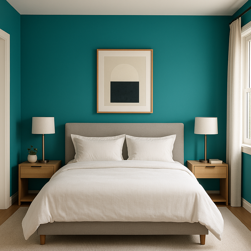 Benjamin Moore Poseidon (664): A Deep and Mystical Blue.