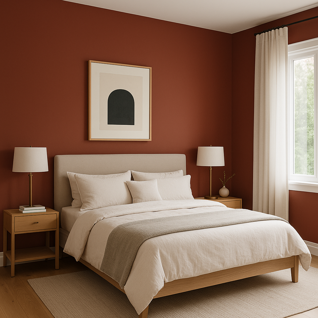 Benjamin Moore Pottery (2085-20): A Rich and Earthy Hue for Bold Spaces.