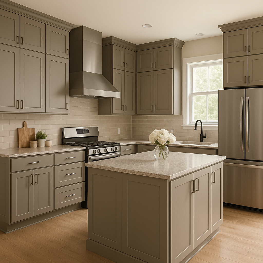 Benjamin Moore Powell (CW-360): A Timeless Neutral with Subtle Warmth.