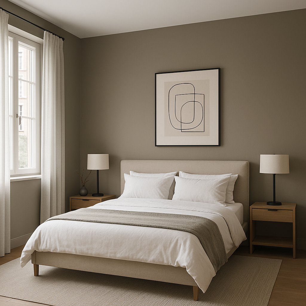Benjamin Moore Powell (CW-360): A Timeless Neutral with Subtle Warmth.