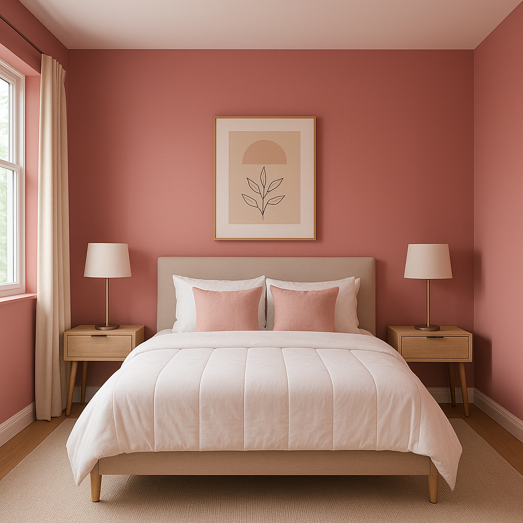 Benjamin Moore Precious (2084-40): A Vibrant Jewel-Toned Pink for Bold Interiors.