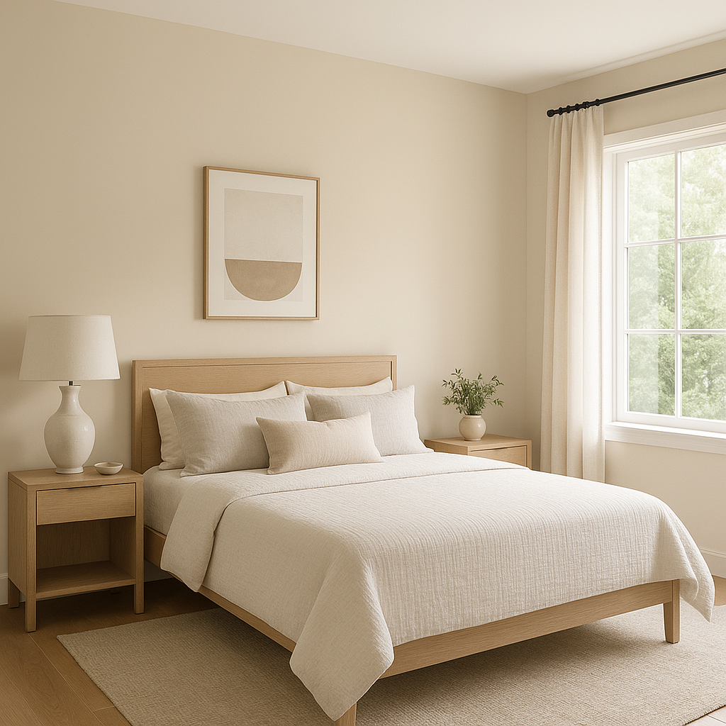 Benjamin Moore Prentis (CW-100): A Timeless Neutral with Subtle Elegance.
