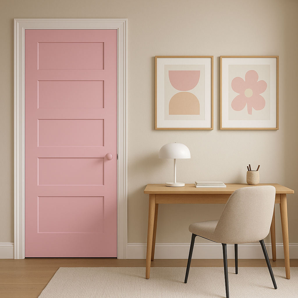 Benjamin Moore Pretty (2077-50): A Captivating Pop of Pink for Any Space.