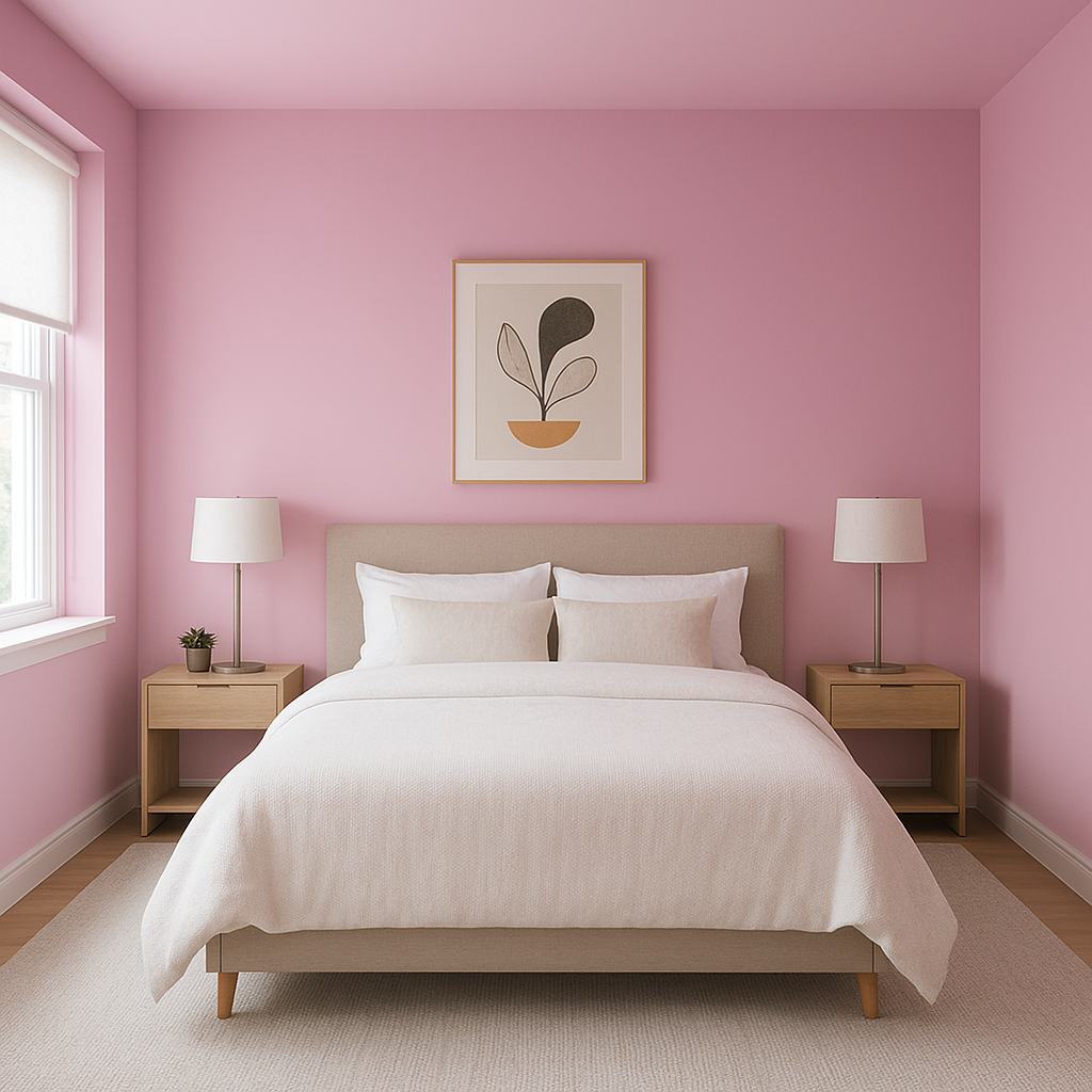 Benjamin Moore Pretty (2077-50): A Captivating Pop of Pink for Any Space.