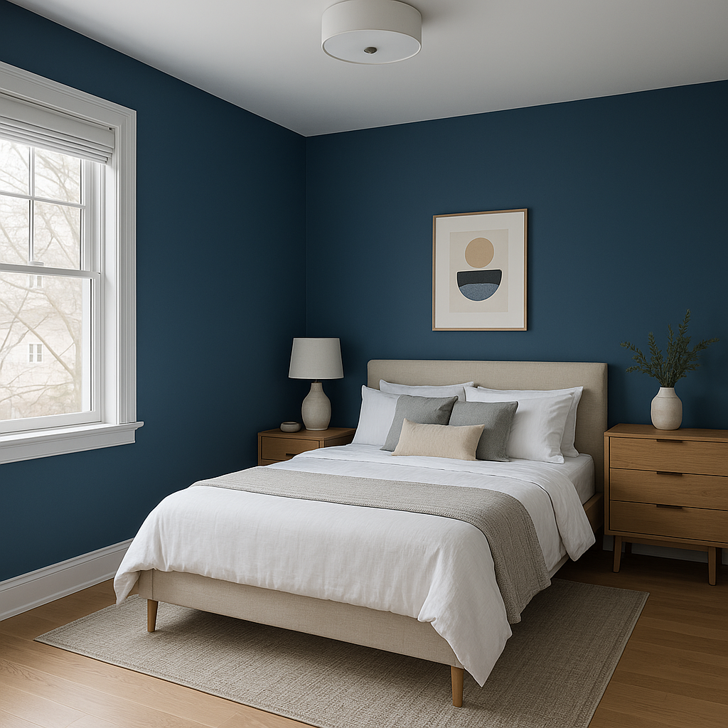 Benjamin Moore Prussian CW-625: A Sophisticated and Timeless Hue.