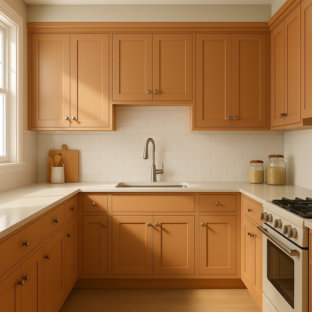 Benjamin Moore Pumpkin (055): A Warm and Inviting Hue for Timeless Interiors.