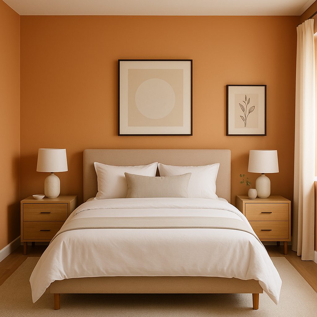 Benjamin Moore Pumpkin (055): A Warm and Inviting Hue for Timeless Interiors.