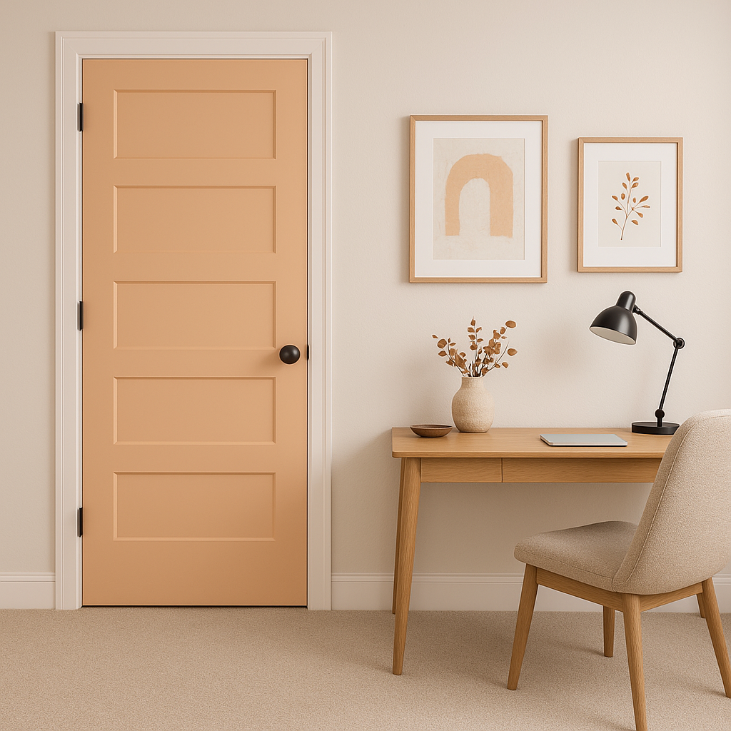 Benjamin Moore Pumpkin 058: Warmth and Rustic Elegance in a Single Hue.