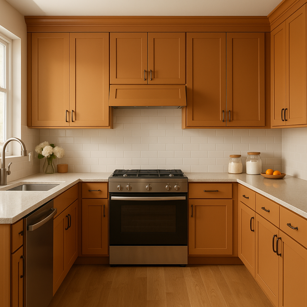 Benjamin Moore Pumpkin (126): A Warm and Inviting Hue for Cozy Spaces.