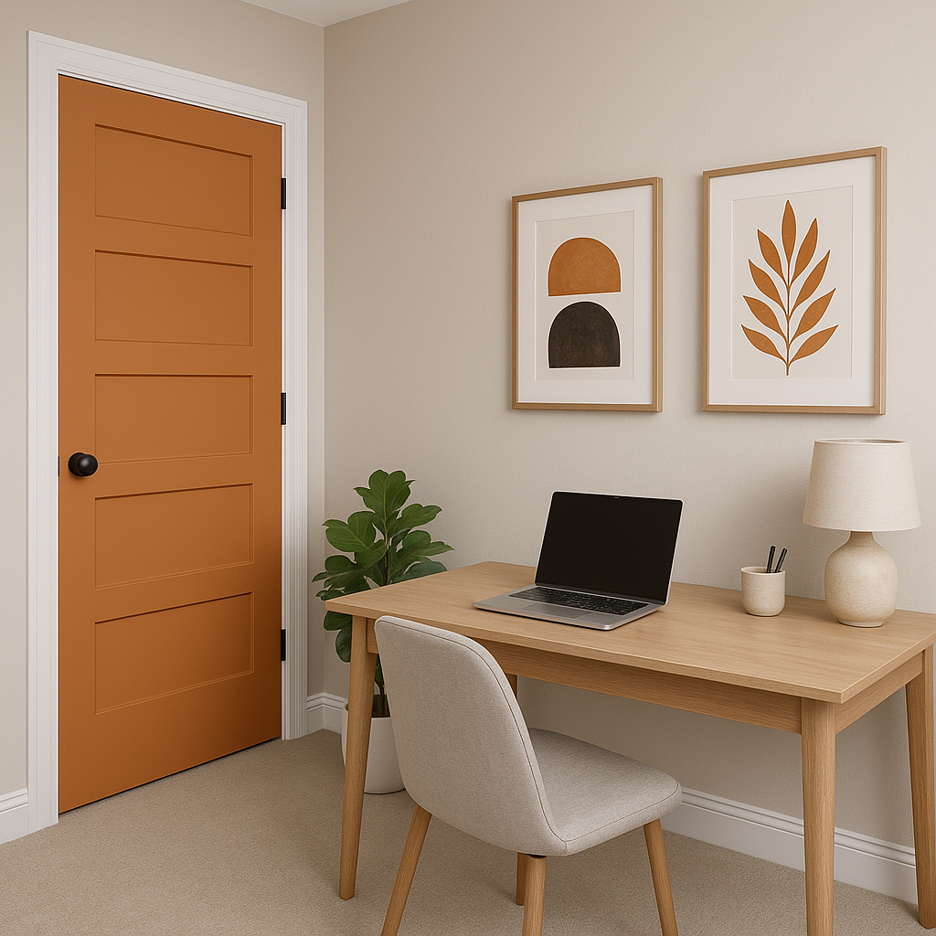 Benjamin Moore Pumpkin (126): A Warm and Inviting Hue for Cozy Spaces.