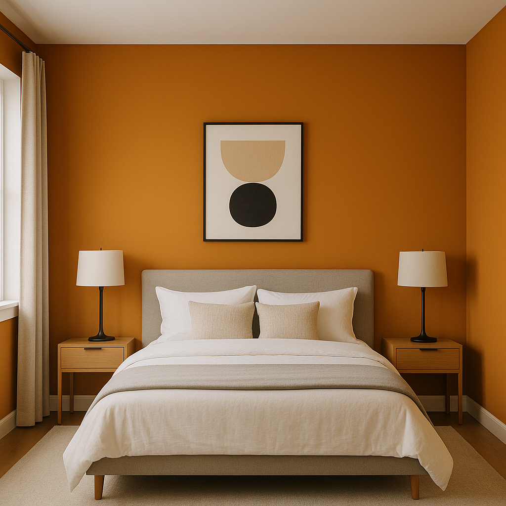 Benjamin Moore Pumpkin 2156-20: A Warm and Inviting Hue for Any Space.