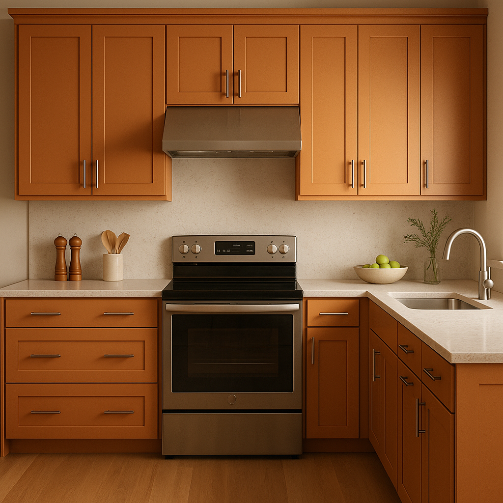 Benjamin Moore Pumpkin (2167-20): A Warm and Inviting Autumn Hue.