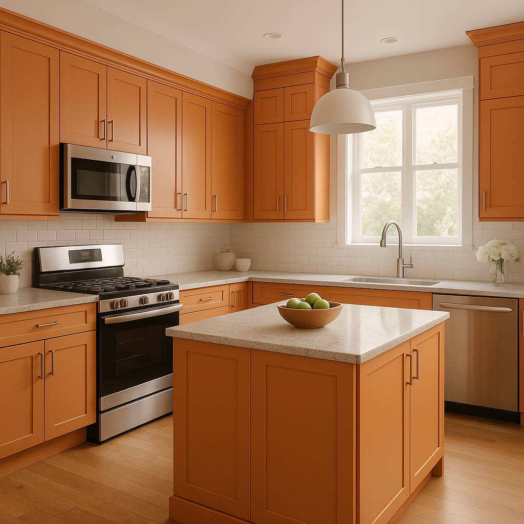 Benjamin Moore Pumpkin (2168-20): A Vibrant Autumn-Inspired Hue.