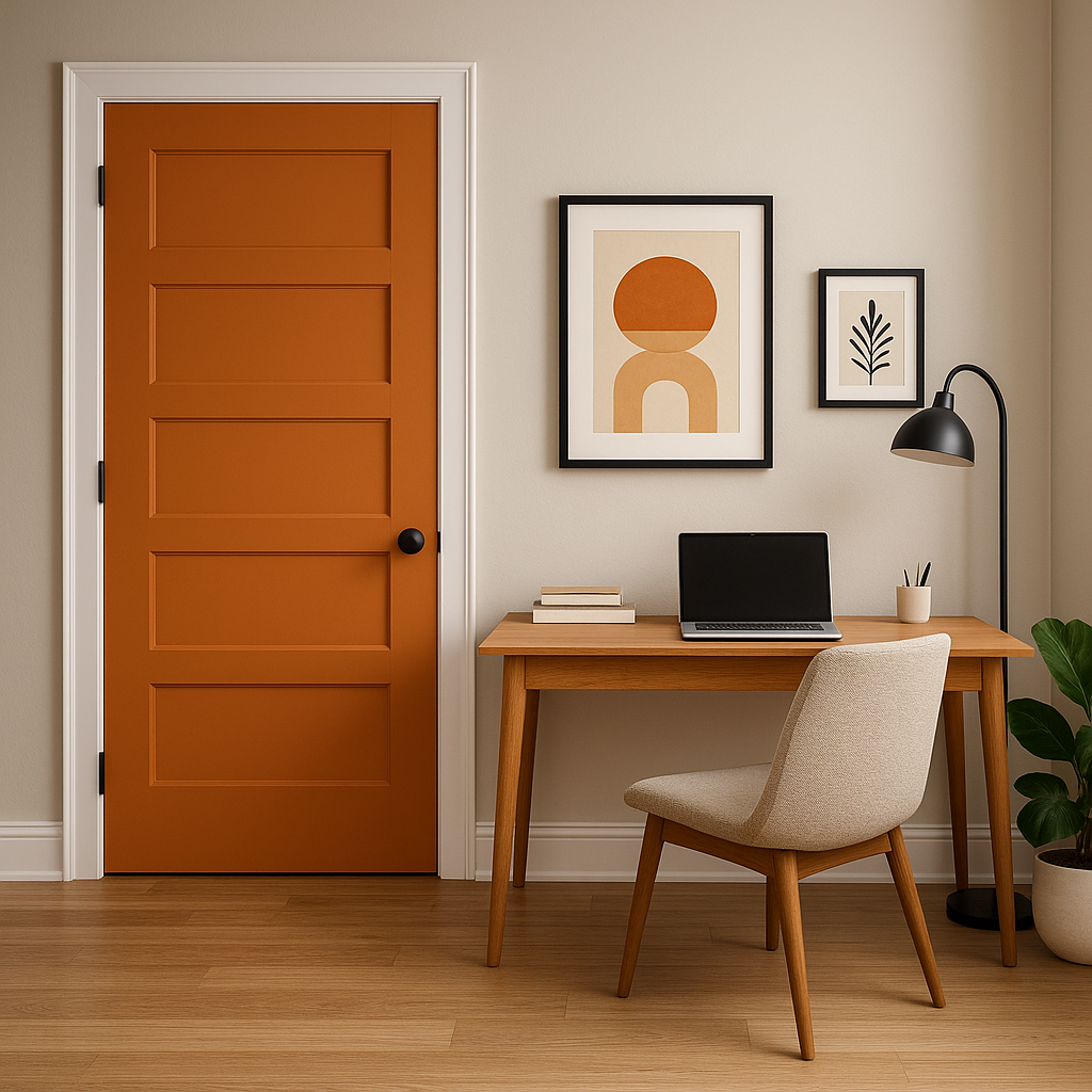 Benjamin Moore Pumpkin (2168-20): A Vibrant Autumn-Inspired Hue.