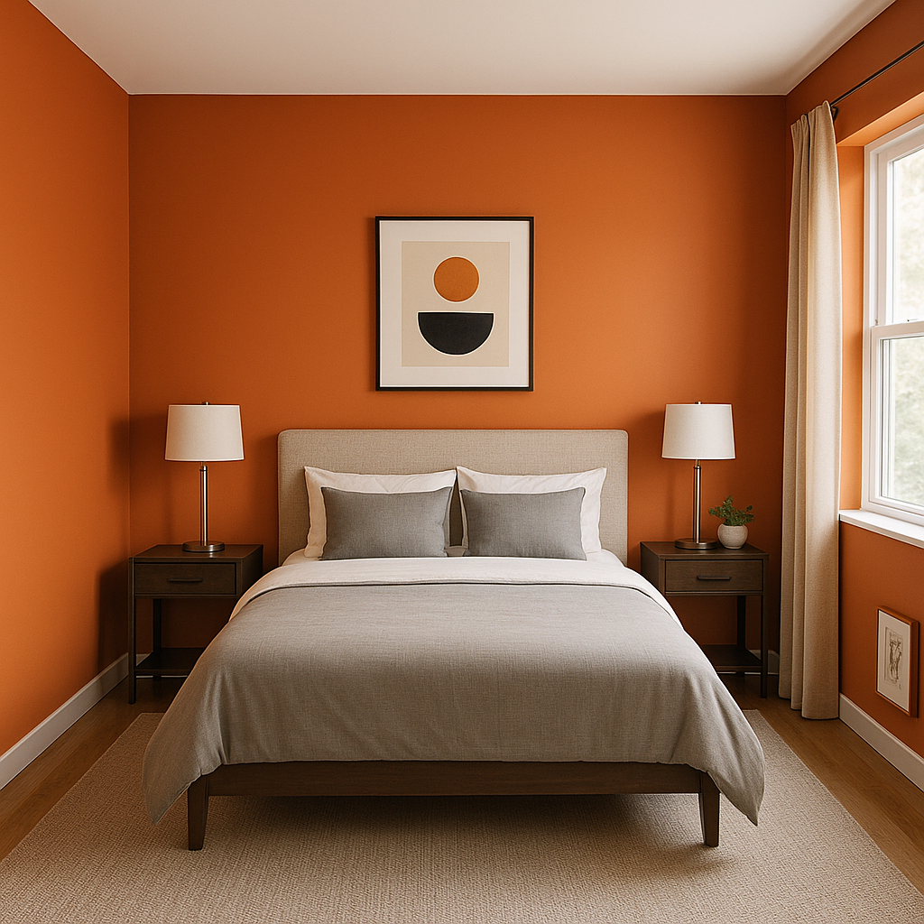 Benjamin Moore Pumpkin (2168-20): A Vibrant Autumn-Inspired Hue.