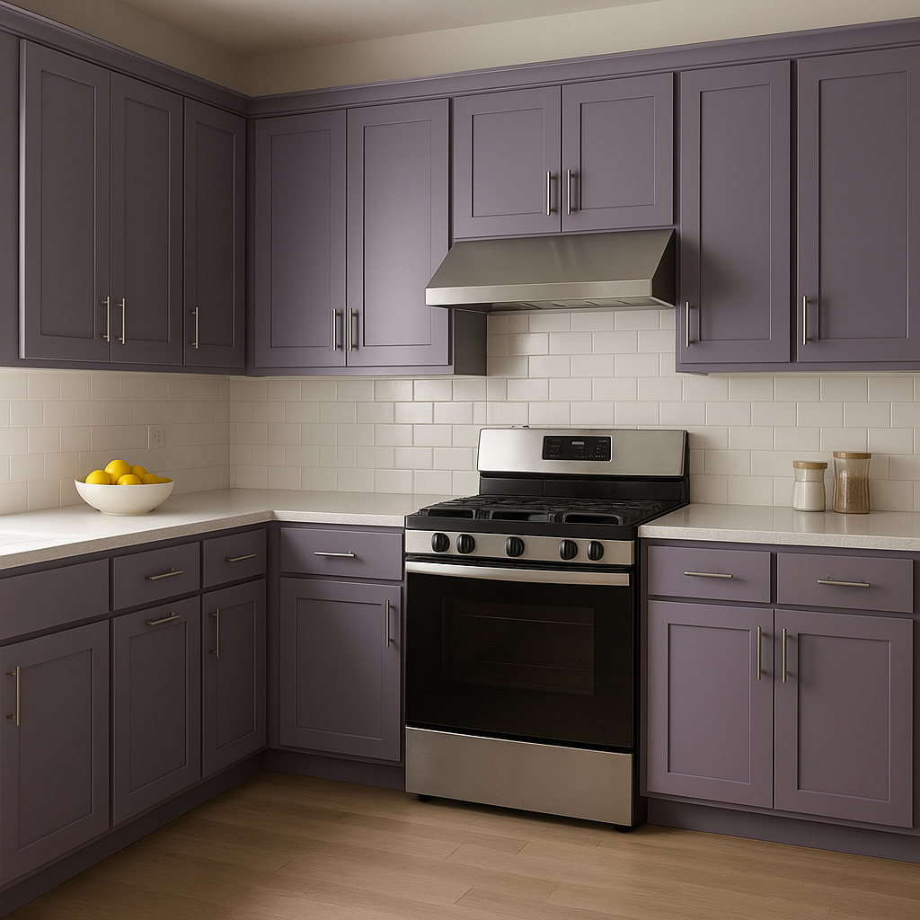 Benjamin Moore Purple (1406): Elegant Sophistication for Interior Spaces.