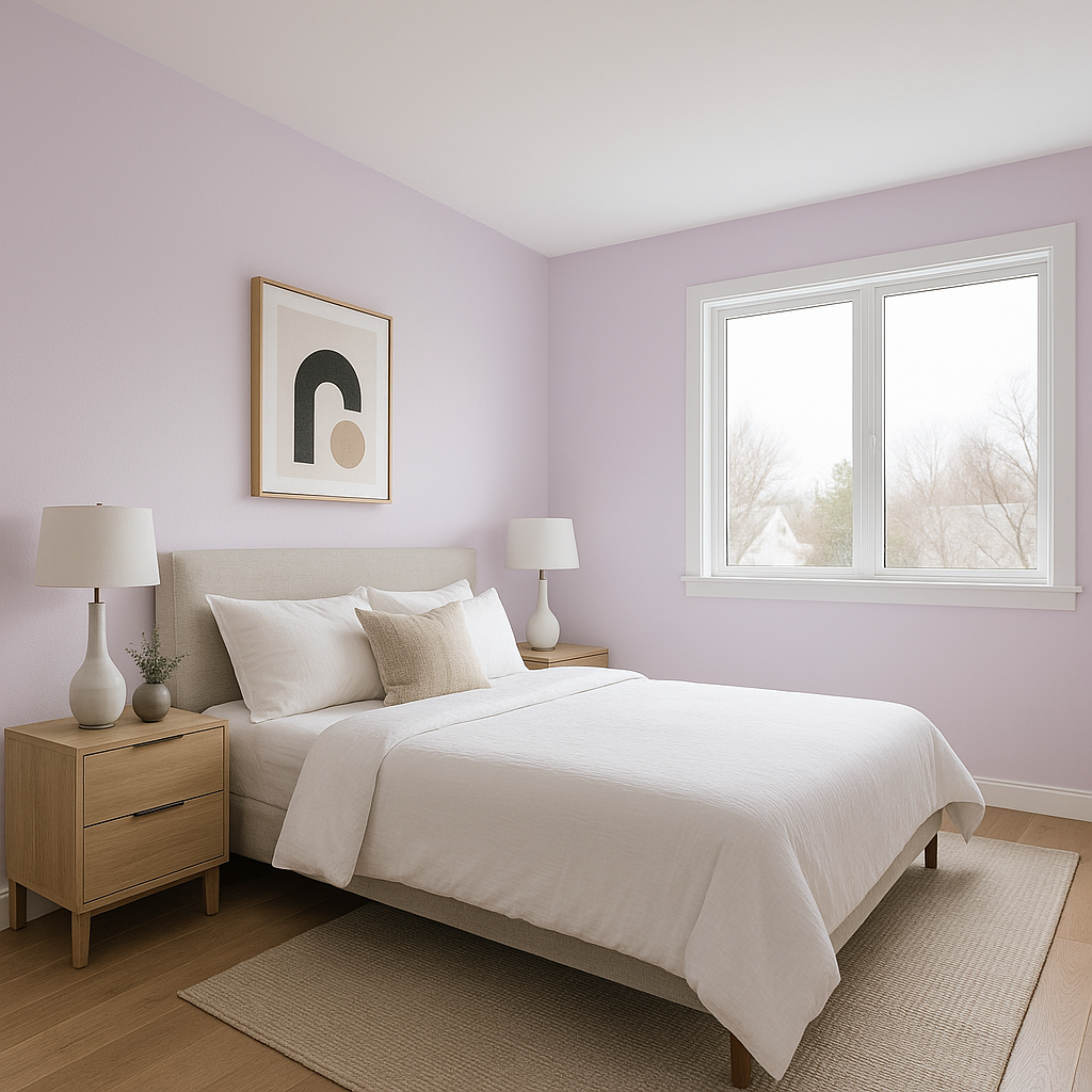 Benjamin Moore Purple (2073-70): A Soft and Sophisticated Lavender Hue.