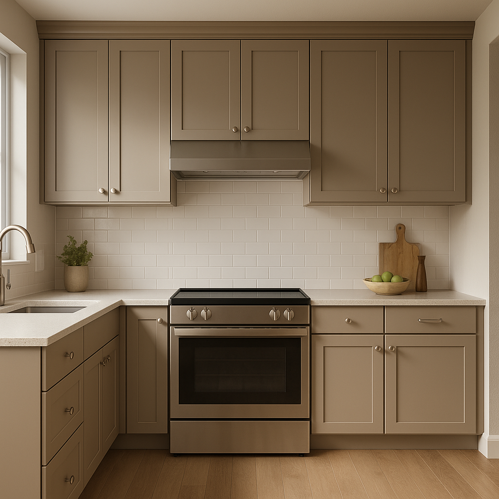 Benjamin Moore Quicksand (CSP-200): A Versatile Neutral with Warm Sophistication.