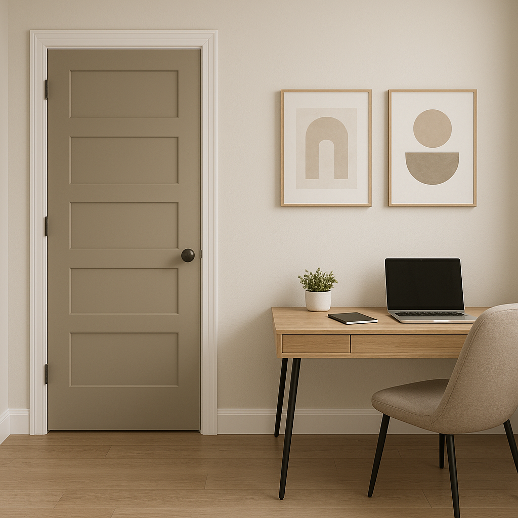 Benjamin Moore Quicksand (CSP-200): A Versatile Neutral with Warm Sophistication.