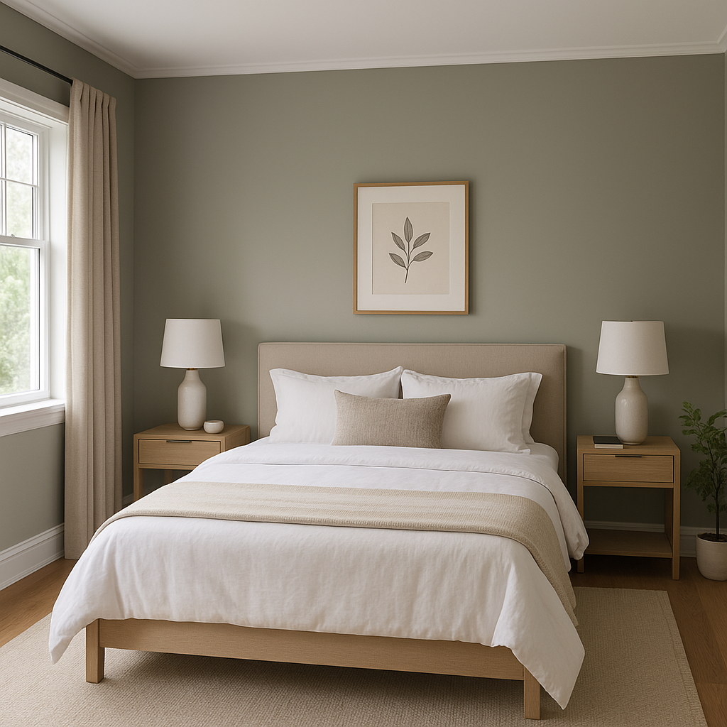Benjamin Moore Quietude (CSP-230): A Sophisticated Neutral with Endless Possibilities.