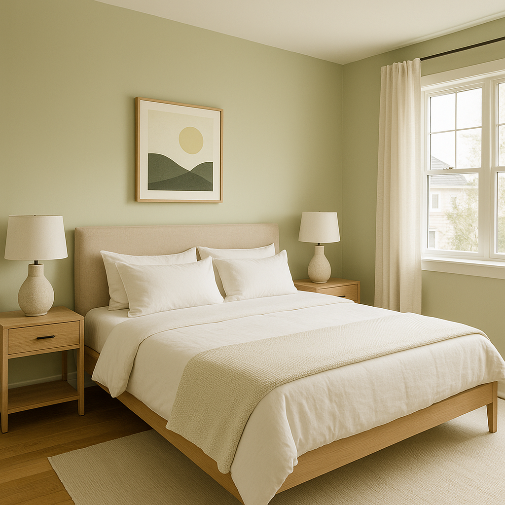 Benjamin Moore Rainforest 2146-50: A Verdant, Serene Green.