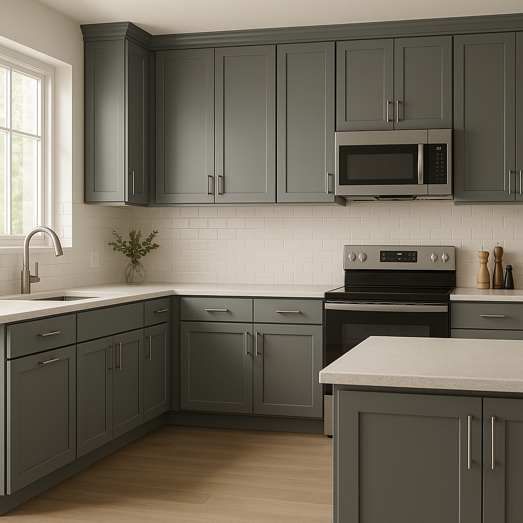 Benjamin Moore Rainstorm (CSP-50): A Rich & Serene Hue for Elegant Spaces.