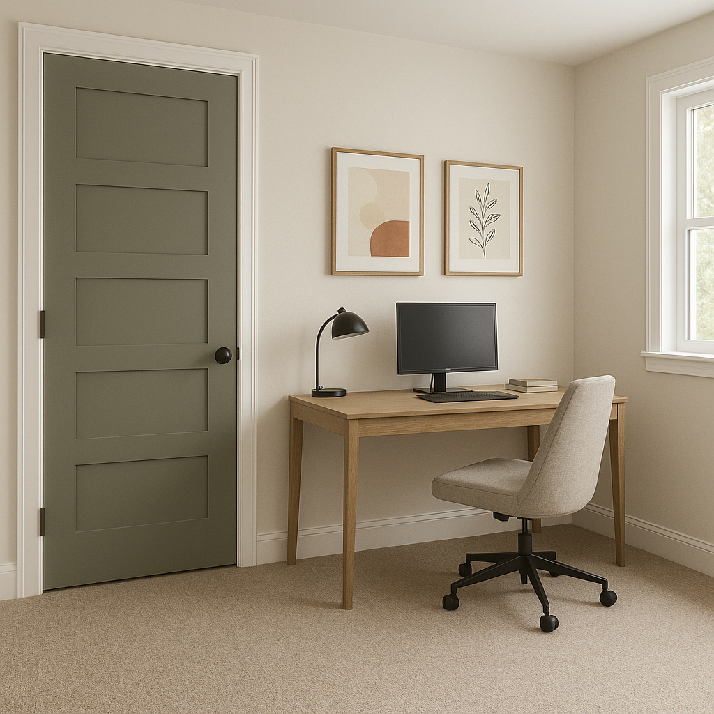 Benjamin Moore Raintree (CC-560): A Timeless, Earthy Green for Versatile Design.
