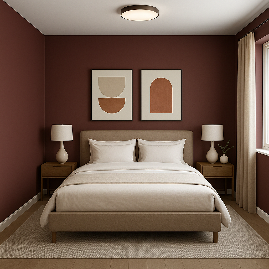 Benjamin Moore Raisin (2083-10): A Rich, Sophisticated Hue for Bold Interiors.