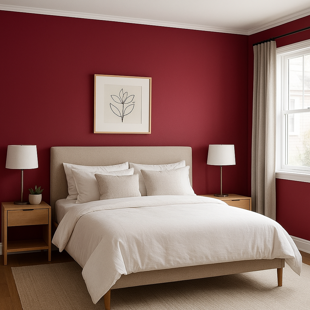 Benjamin Moore Raspberry (2080-10): A Bold and Vibrant Statement Color.