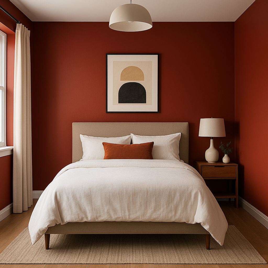 Benjamin Moore Red 2088-10: A Rich and Bold Choice for Statement-Making Spaces.