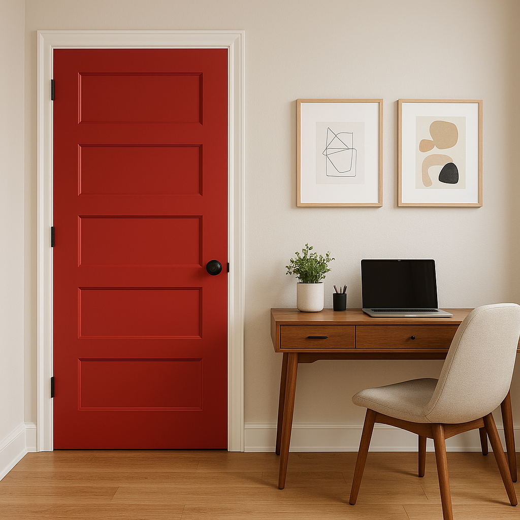 Benjamin Moore Redstone (2009-10): A Warm and Timeless Brick Red.