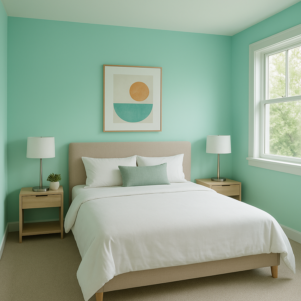 Benjamin Moore Return (2038-50): A Vibrant and Energizing Green.