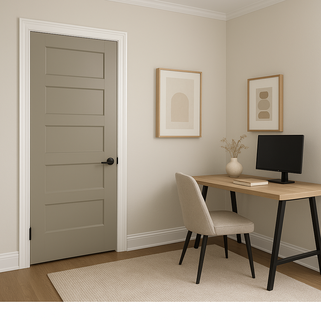 Benjamin Moore River (1537): A Timeless Gray with Subtle Sophistication.