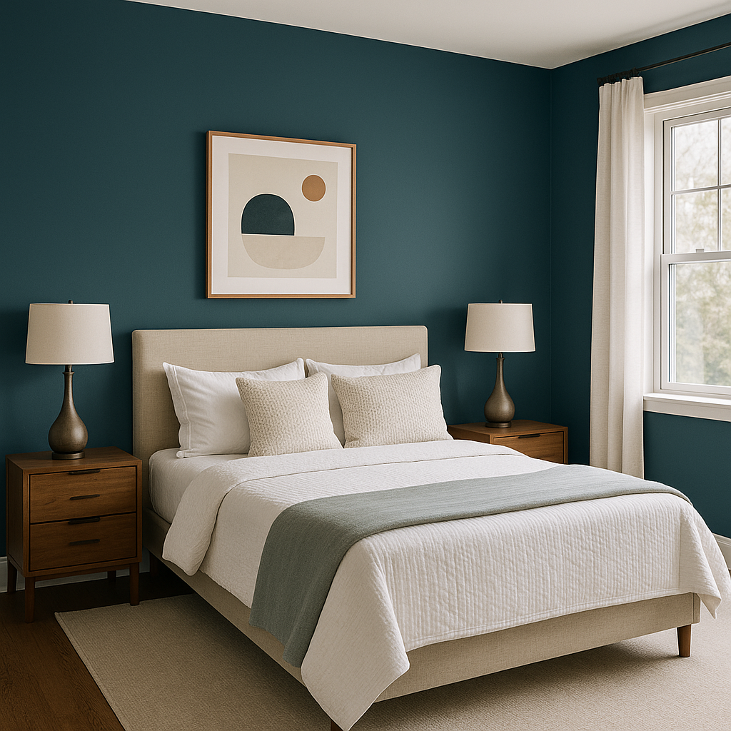 Benjamin Moore River (2057-10): A Bold and Sophisticated Blue.