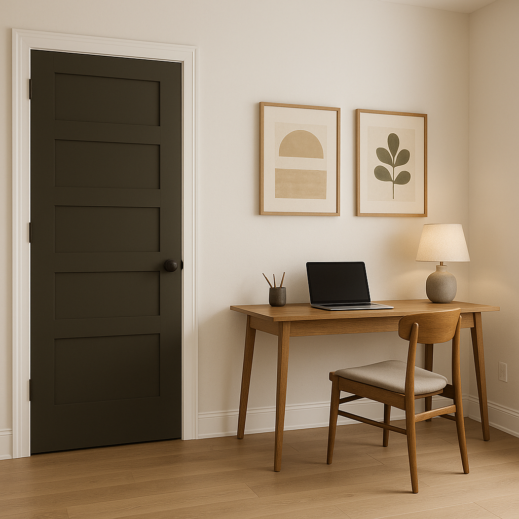 Benjamin Moore River 2139-10: A Deep, Moody Green with Timeless Elegance.