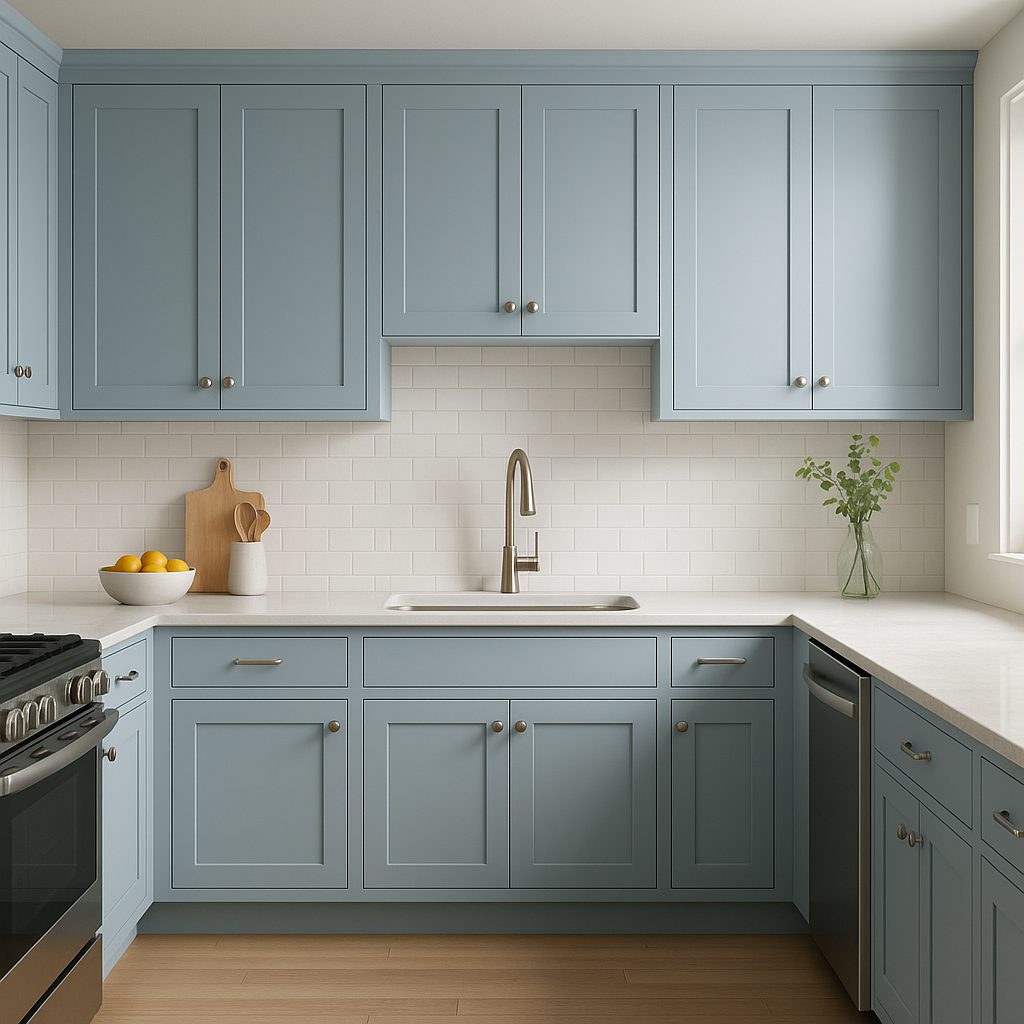 Benjamin Moore Riviera (822): A Timeless Coastal Blue for Sophisticated Spaces.