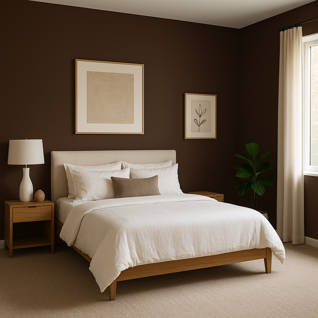 Benjamin Moore Roasted (2098-20): A Bold, Sophisticated Hue for Statement Spaces.