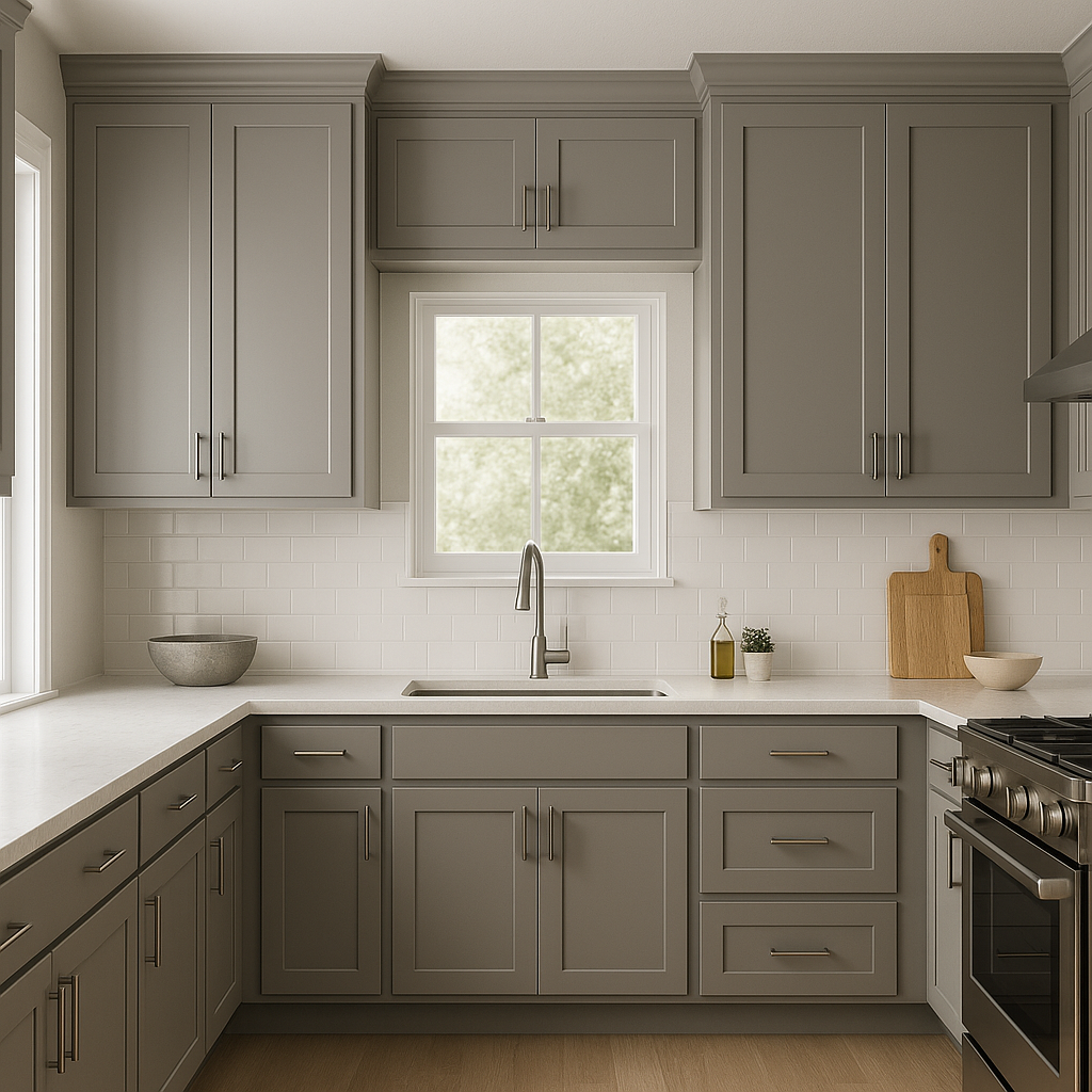 Benjamin Moore Rock (1615): A Sophisticated Neutral for Timeless Interiors.