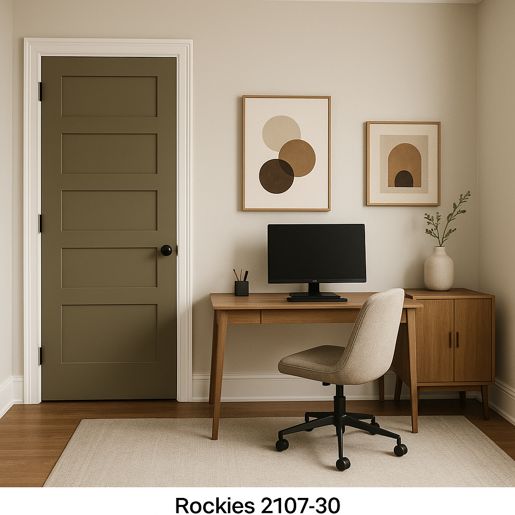 Benjamin Moore Rockies (2107-30): A Timeless Neutral with Versatile Appeal.