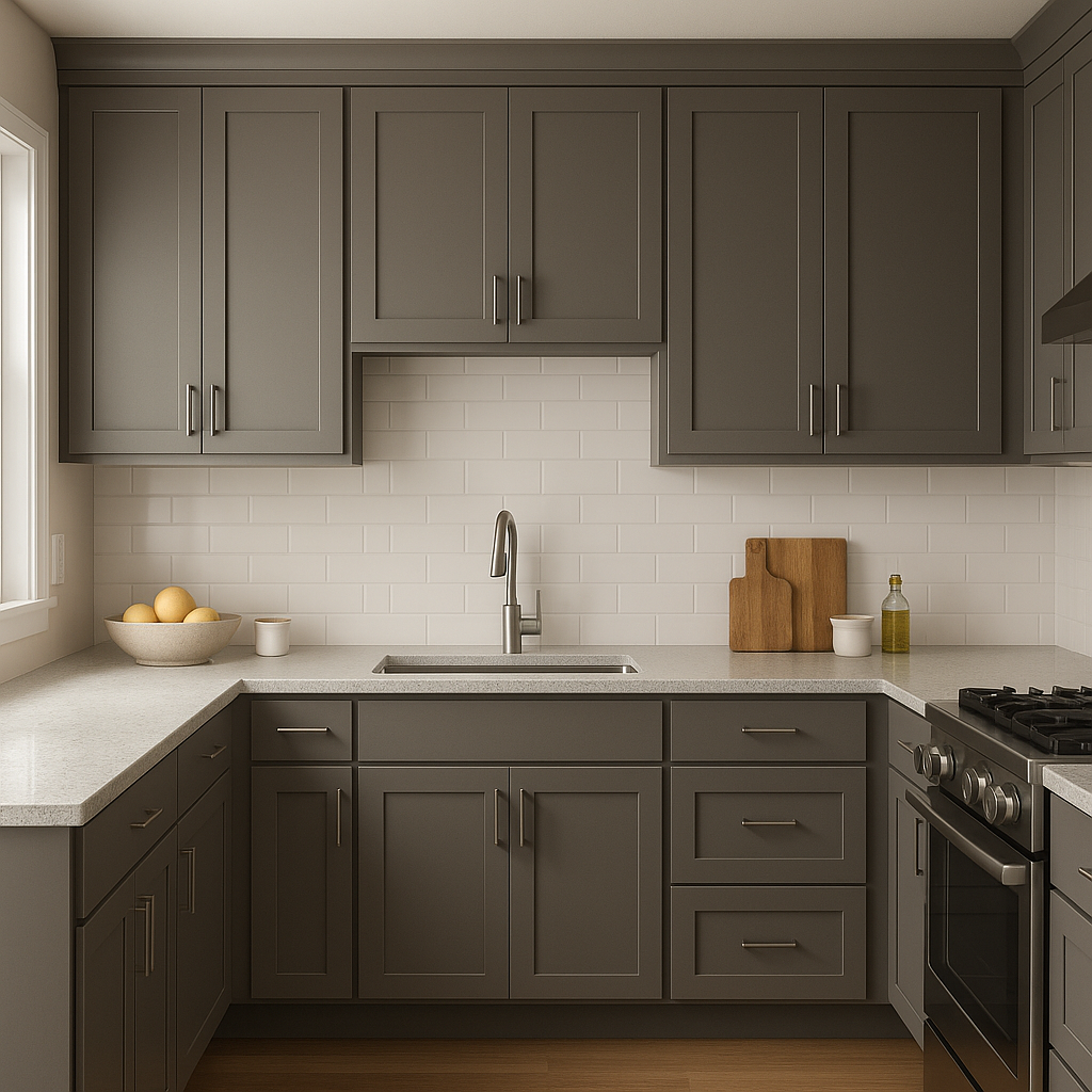 Benjamin Moore Rocky (1595): A Sophisticated Gray with Timeless Appeal.
