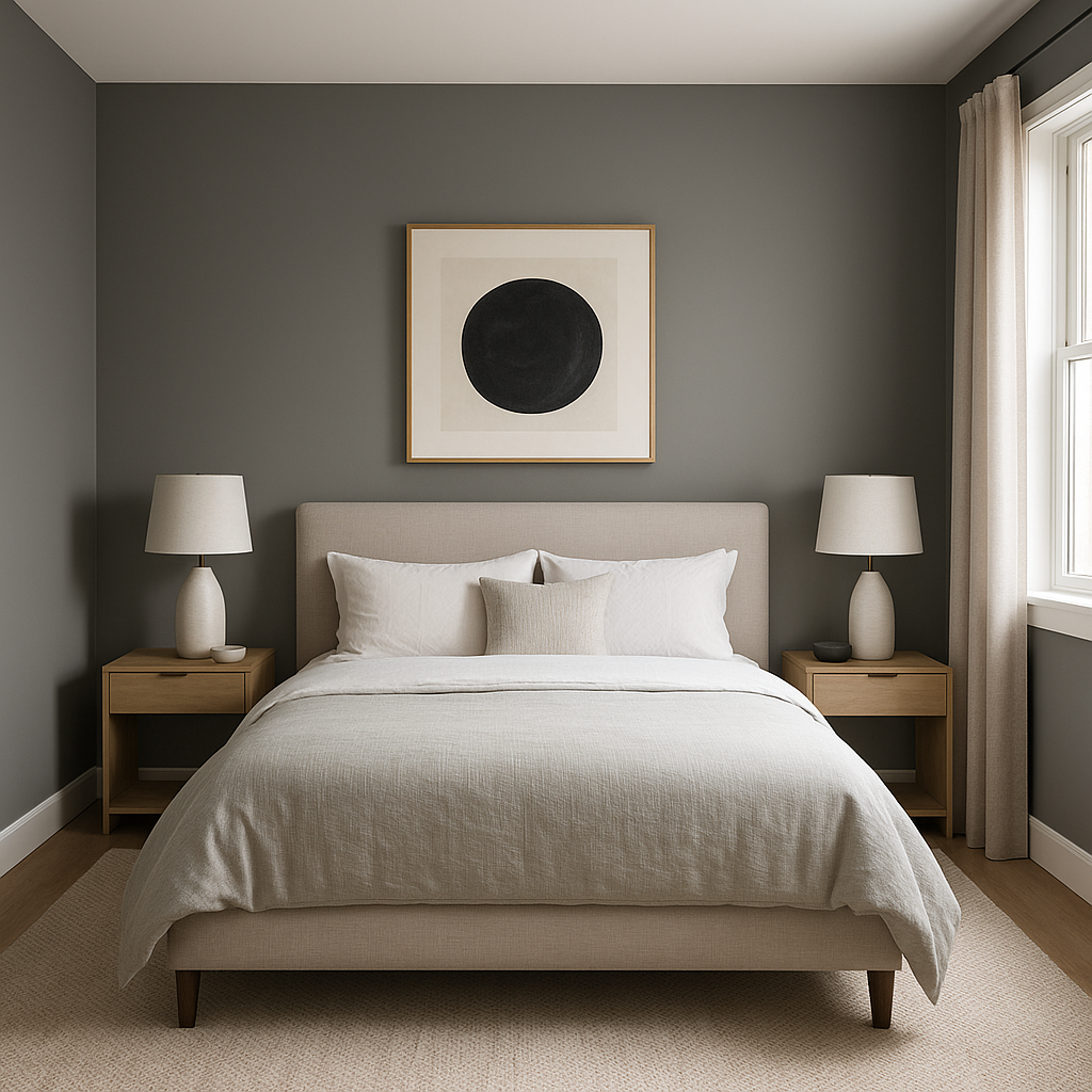 Benjamin Moore Rocky (1595): A Sophisticated Gray with Timeless Appeal.