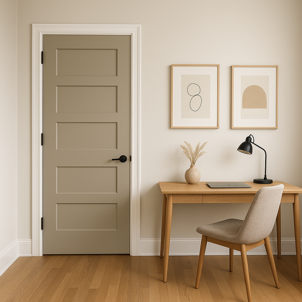 Benjamin Moore Rocky (CC-470): A Versatile Neutral for Timeless Interiors.