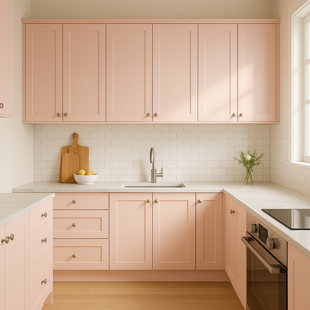 Benjamin Moore Romance (1333): A Timeless Blush Hue for Elegant Spaces.
