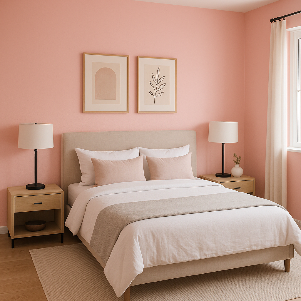 Benjamin Moore Romance (1333): A Timeless Blush Hue for Elegant Spaces.