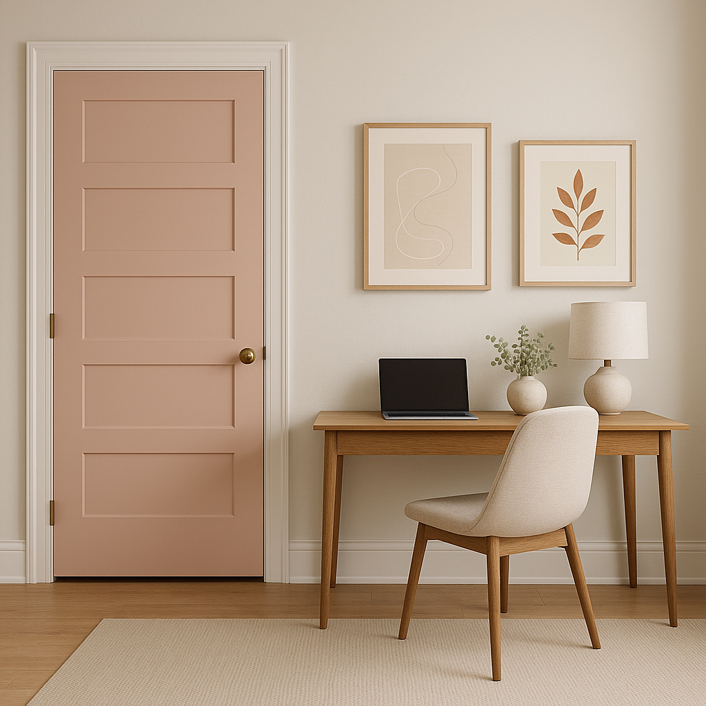 Benjamin Moore Rose (1177): A Timeless Blush Pink for Elegant Spaces.