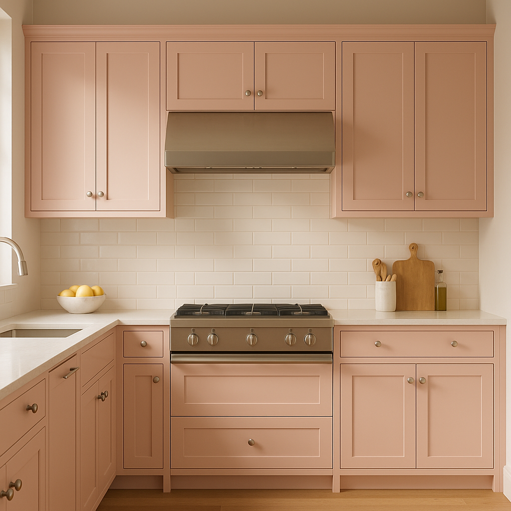 Benjamin Moore Rose (1275): A Timeless, Gentle Pink for Warm and Inviting Spaces.