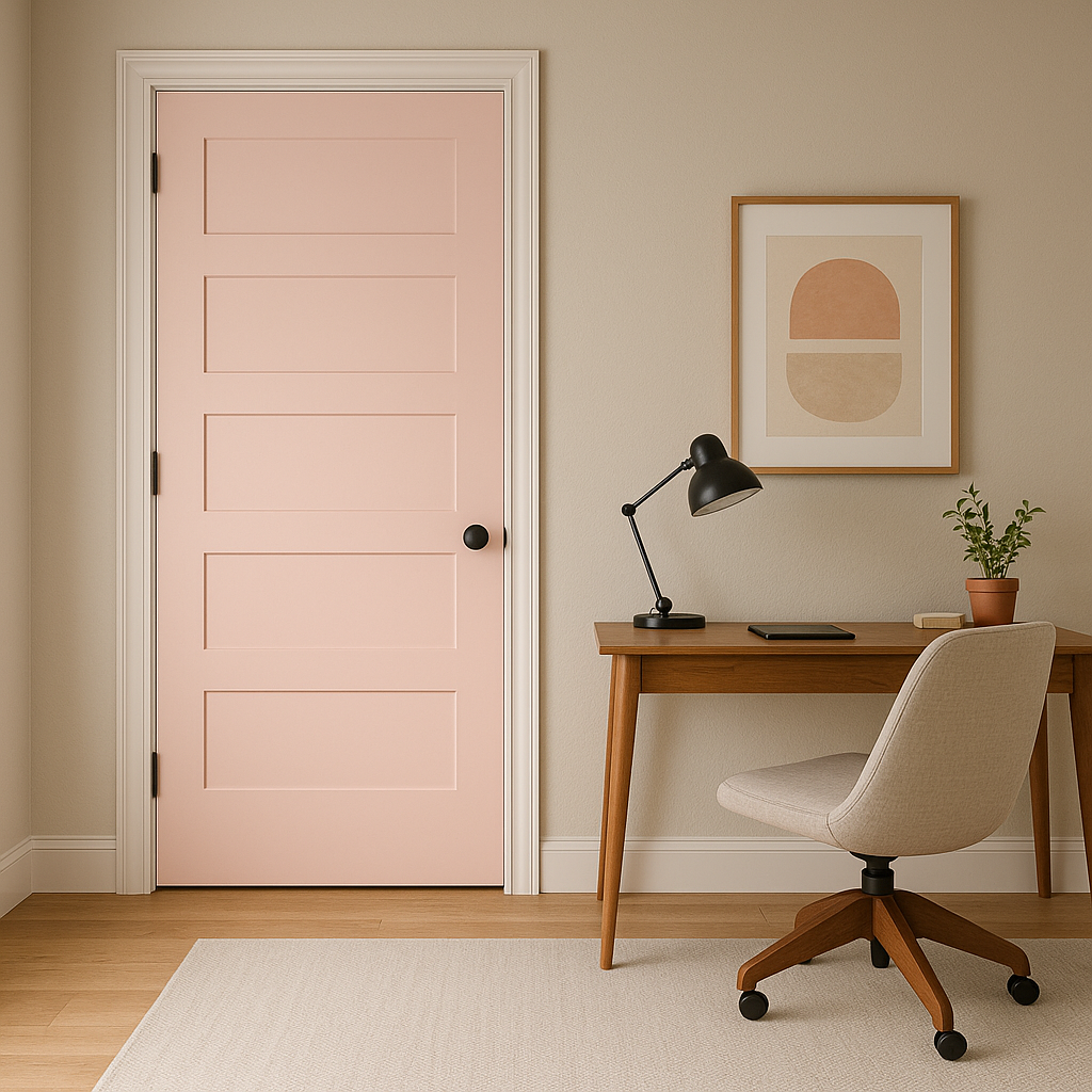 Benjamin Moore Rose (1275): A Timeless, Gentle Pink for Warm and Inviting Spaces.